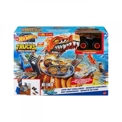 Obrázok produktu pre Hot Wheels Monster Truck Arena Smashers Provocarea Spin-Out