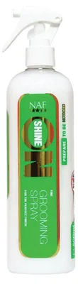 Produktbild von NAF Shine On Pferdepflege Glanzspray für Fell, Mähne und Schweif 500ml Sprühflasche