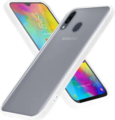 Obrázek produktu pro Cadorabo DE-148959, Samsung, Samsung Galaxy M20, Průhledná