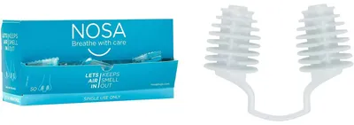 Produktbild von NOSA PLUGS Nasenstöpsel mit Menthol - 50 Stück