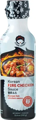 Produktbild von [ 330g / 246ml ] AJUMMA REPUBLIC Koreanische Hot Chicken Sauce / Scharfe Sauce / Korean Fire Chicken Sauce