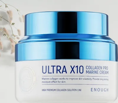 Image de ENOUGH - Premium Ultra X10 Collagen Pro Marine Cream - Crème Collagène Premium - 50 ml