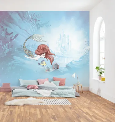 Produktbild von Digitaldruck Vlies Fototapete - Ariel Under the Sea - Größe 300 x 250 cm