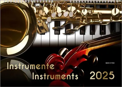 Image de Calendrier musical 2025 - Format A3