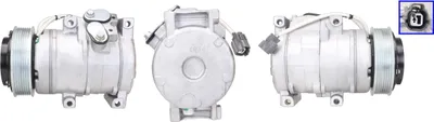 Produktbild von LUCAS ACP668 Klimaanlage Klimakompressor PAG 46 R134a für HONDA Accord VII Limousine (CL, CN) CR-V II (RD) Accord VII Tourer (CM, CN) FR-V (BE)