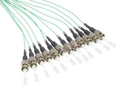 Produktbild von Patchkabel LWL Faserpigtail OM2 (Multimode, 50/125) ST, 2m, Good Connections®