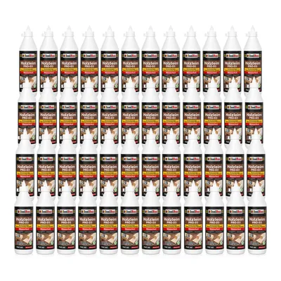 Produktbild von Isolbau Holzleim PRO-D3 - 48 x 750 ml (860 g) Extra starker Holzkleber für alle Holzarten, für Innen & Außen, Wasserfest, Lösemittelfrei
