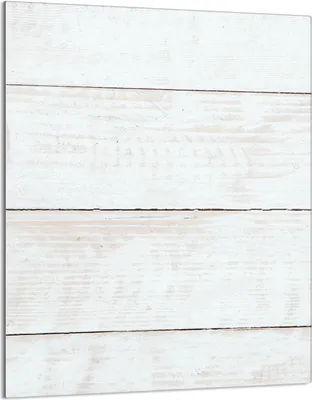 Produktbild von Herdabdeckplatte 40x52 Glaskeramikkochfeld Abdeckung Spritzschutz Glasplatte Deko Schneidebrett, Holz Weiß