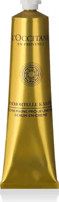 Productafbeelding van L'Occitane Immortelle Shea Butter crème, voor vrouwen, geschikt voor droge huid, verbetert de elasticiteit, hydraterend, voedend, 75 ml, tube