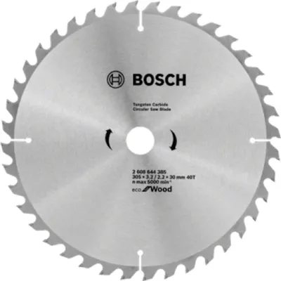 Obrázok produktu pre Bosch 2 608 644 385, mäkké drevo, Drevo, 30,5 cm, 3 cm, 2,2 mm, 5000 ot/min, 3,2 mm