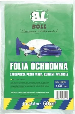 Obrázek produktu pro Ochranná Fólie Hdprawy Tloušťka 0,007Mm 4M X 12,5M (50 M2) / Boll / Karton 25Ks.