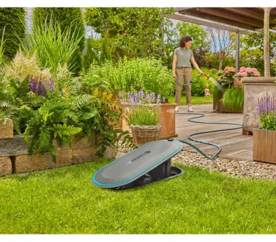 Produktbild von Gardena 18650-20, Box Rolle, Automatisch, Funktional, Schwarz, 20 m, 1 Stück(e)