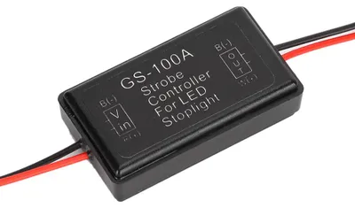 Imagen del producto de Controlador de intermitencia para luces traseras LED de freno, compatible con sistemas inteligentes para automóviles