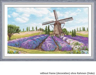 Produktbild von Oven Kreuzstichset "Windromantik", Zählmuster, 37x22cm