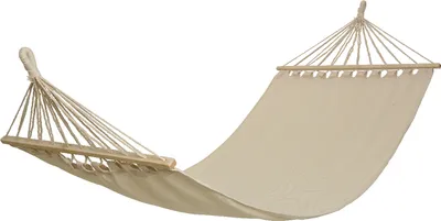 Produktbild von Kaemingk Hängematte Beige Natur 200 x 100 cm max. 120 kg - Baumwolle & Polyester