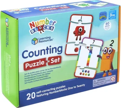 Zdjęcie produktu dla Puzzle - Naucz się liczyć od 1 do 20 - Bloki liczbowe