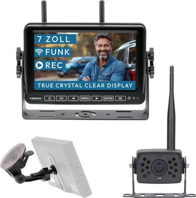 Produktbild von 7" FUNK-Set ELEMENT WIRED HD | Wohnmobil & LKW bis 21 Meter RVS-24671