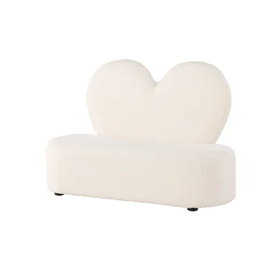 Zdjęcie produktu dla Kids sofa dla dzieci teddy biały.