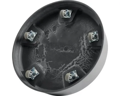 Obrázek produktu pro Miska pod květináč Ecopots Oslo plastová Ø 28,9 cm x 32,2 x 8,5 cm šedá