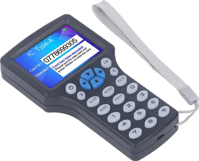 Produktbild von Czarny czytnik kart NFC RFID z brelokiem UID HD 2,8-calowy kolorowy ekran Kopiarka i nagrywarka Duplikator kart