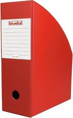 Produktbild von Roter Dokumentenbehälter, 10 cm – Biurfol