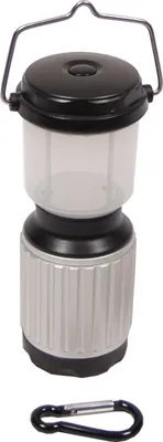 Produktbild von FoxOutdoor Camping Laterne 17 LED wasserdicht Alu Outdoor silber schwarz
