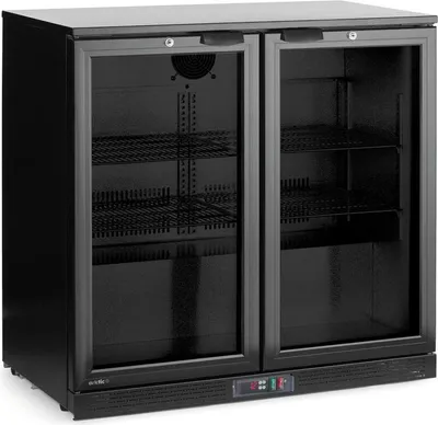 Immagine prodotto di Frigorifero con doppie porte posteriori, Arctic, 158L, Nero, 220-240V/160W, 900x530x(H)870mm