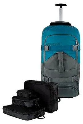 Produktbild von Reisetasche mit Rollen und Rucksackfunktion, 60 L