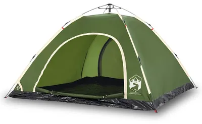 Produktbild von vidaXL Campingzelt 5 Personen Grün Quick Release