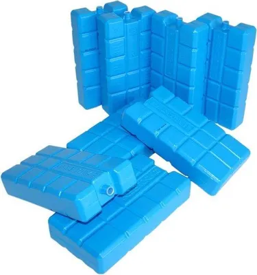 Produktbild von Große Kühlbox - XXL 8 x Kühlakkus 750 ml - herstellbare Kühlbox - 12 Stunden Kühlpack - lange Kühlzeit - groß - herstellbar