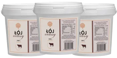 Produktbild von Rindertalg 1 kg – Schronisko Bukowina – 3x
