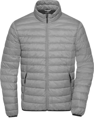 Produktbild von Leichte Daunenjacke im klassischen Design silver-melange/graphite, Gr. L