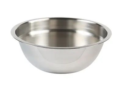 Produktbild von RÜHRSCHÜSSEL aus Edelstahl Ø 24 cm Salatschüssel Wasserschüssel Edelstahlschüssel Schüssel (24 cm)