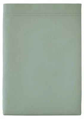 Spannbettlaken 270x300 cm, Baumwoll-Perkal, Grün