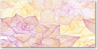 Produktbild von Tulup Glas-Bild -140x70- Wandkunst Dekorative Wand für Küche & Wohnzimmer - Blumen & Pflanzen - Blumenmuster - Lila