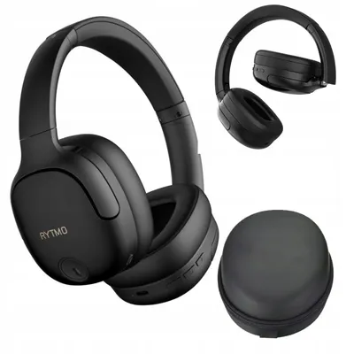 Zdjęcie produktu dla Słuchawki bezprzewodowe Manta Rytmo Elegance ANC Bluetooth 5.3, model on-ear, z mikrofonem, czas pracy do 50 godzin