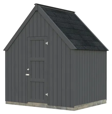 Produktbild von Palmako Gerätehaus Emilia 4,0 m² (dunkelgrau lackiert) - 18 mm
