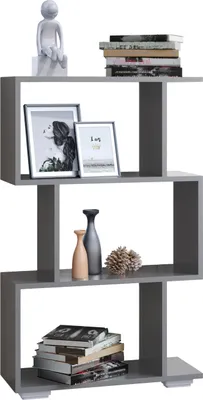 Zdjęcie produktu dla Drewniana półka na półkę z dzielonym pomieszczeniem na półkę deco książki półka Palusa M