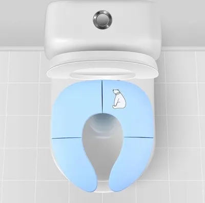 Produktbild von Famanu Toilettensitzverkleinerer - Klappbar und rutschfest