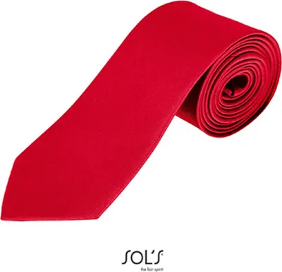 Produktbild von SOLs 02932 | Herren Krawatte Garner Tie - Länge: 150 cm, Breite: 7 cm' - Farbe: Red - Größe: 150 x 7 cm