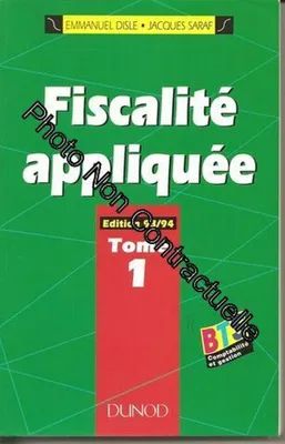 Image de Fiscalite Appliquee Tome 1