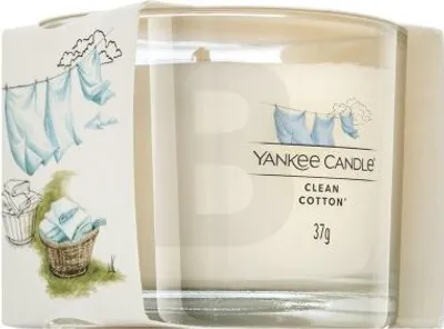 Produktbild von Yankee Candle Clean Baumwolle Votivkerze 37 g