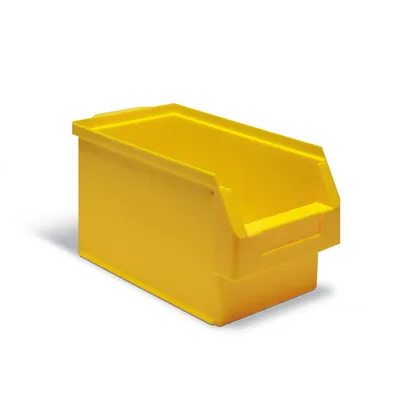 Produktbild von Protaurus Sichtlagerkasten Größe 3 in gelb 350x200x200mm