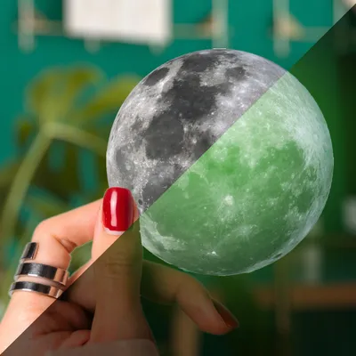 leuchtender Mond-Wandaufkleber, Modell 037-089 – Decords, Produktansicht 1