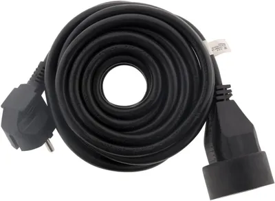 Zdjęcie produktu dla Przedłużacz Zenitech - 16A - HO5VV-F 3G1,5 mm² - czarny