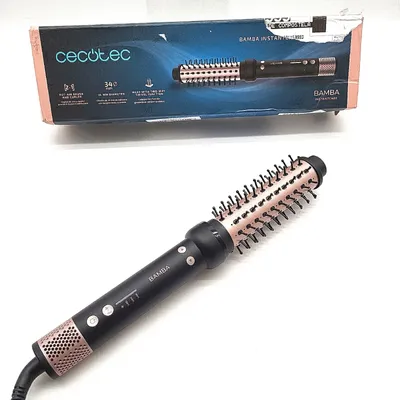 Produktbild von Cecotec 03386, Heißluftbürste, Airflow, Tasten, Alle Haare, 120 °C, 160 °C