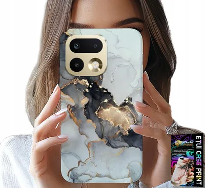 Zdjęcie produktu dla Etui Do Realme 16 Pro 5G - Elegancki Marmurek Modne Kobiece Wzory