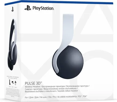 Zdjęcie produktu dla Sony Pulse 3D, Przewodowy i Bezprzewodowy, Gaming, Zestaw słuchawkowy, Czarny, Biały