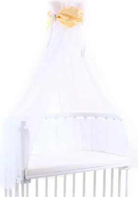 Produktbild von Babybay Himmel für alle Modelle gelb-weiß