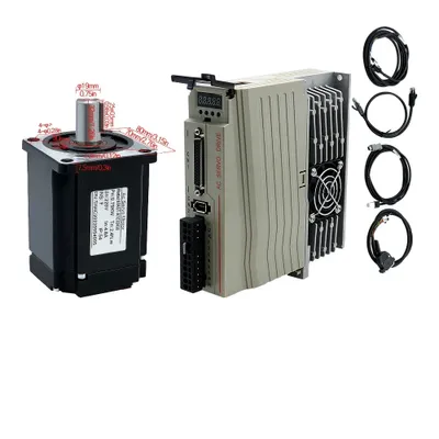 Obrázek produktu pro Servomotor s ovladačem, vysoký krouticí moment, více výkonů, univerzální možnosti ovládání, 750 W, 220 V